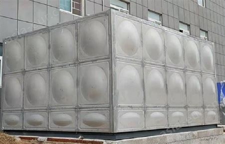 专业定制304不锈钢水箱 保温方形组合水塔 加厚大容量