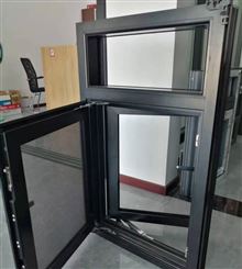 铝合金防火玻璃窗 耐高温防潮活动式窗户 平开式可定制规格齐全